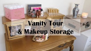 Antique Makeup Vanity Tour!!
