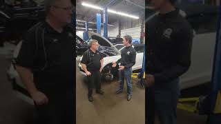 Co-CEO Bill Schierl speaks with Team Leader Eric about Auto Technician position