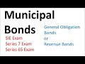 Series 7 Exam Prep Municipal Bonds.  SIE Exam and Series 65 Exam too!
