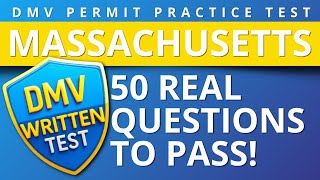 Driving Written Test Massachusetts: 50 Real Questions to Pass!