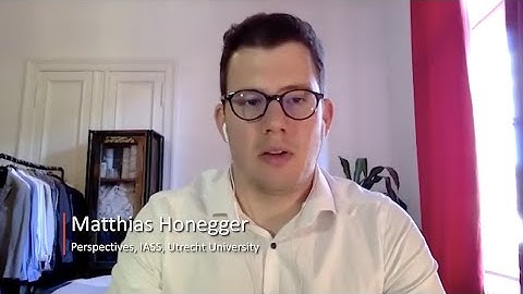 Matthias Honegger - Solar Radiation Modification and the Sustainable Development Goals