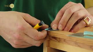 Thorne Beehives - fitting a Ventilated or Castellated Mouseguard