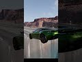 A Massive Pit vs. the Aston Martin: Will the Car Successfully Cross It?#beamngshorts #crashes