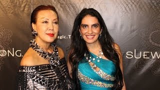 Red Carpet and Fashion Show at Cicada With Designer Sue Wong and the Cedars