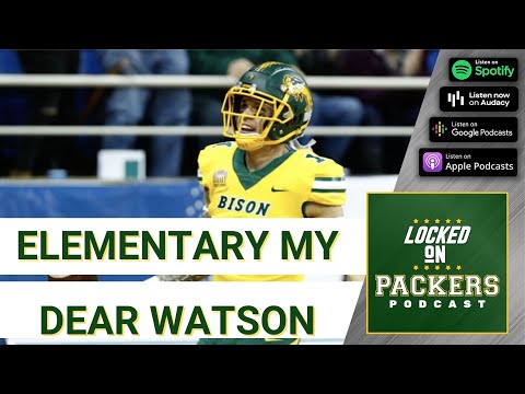 Green Bay Packers FINALLY take a wide receiver! Christian Watson is the guy