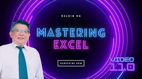 Video 110 - Mastering Excel Contract Tracking System Part 1