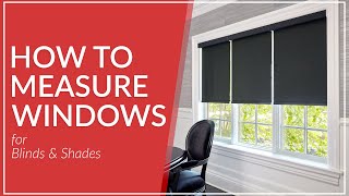 Famous How To Measure for Window Blinds & Shades Wealth