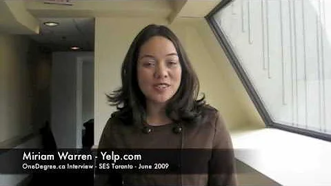 Interview with Miriam Warren of Yelp at SES Toront...