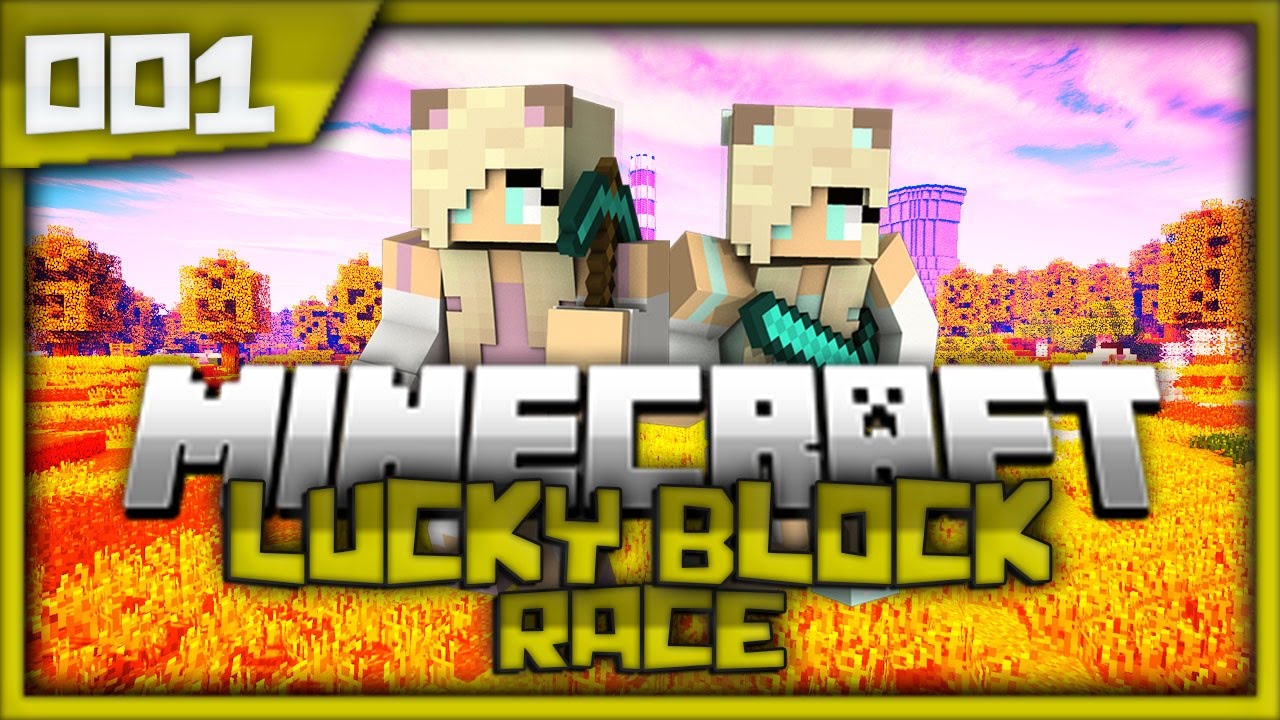 Minecraft "Lucky Block Race" - YouTube