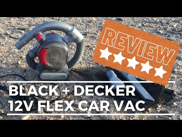 BLACK+DECKER Dustbuster Flex 12-Volt Cordless Car Handheld Vacuum