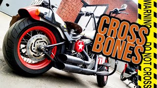 HARLEY DAVIDSON CROSS BONES: кастом или сток? Самый странный Softail #МОТОЗОНА №101