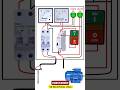 How to mccb amp meter volt meter 3 phase motor connection shortsviral viral.