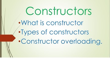 04-Core Java Tutorial|Constructor|Constructor Overloading|Eclipse IDE example