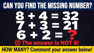 Información Can You Solve This Math Puzzle 🤯 | Find the Missing Number! Actualización