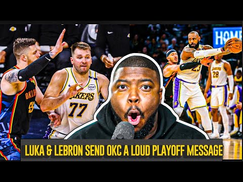 Luka & Lebron SEND LOUD MESSAGE To OKC Thunder MOSTLY From The Post! Lakers Humble #1 TEAM! FERRO