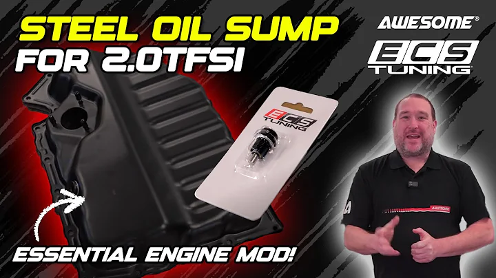 ECS Tuning Steel Sump Pan Upgrade for 2.0 TFSI | Awesome