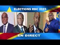 Urgent elections rdc 2023 en direct resultat provisoire