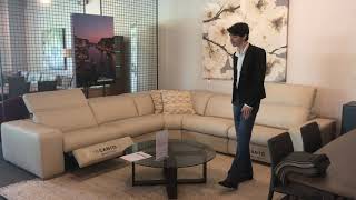 Incanto Italia Reclining Leather Sectional