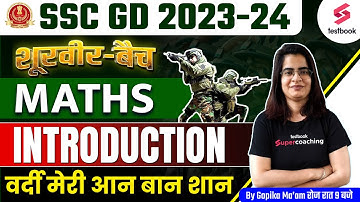 SSC GD 2024 | SSC GD Maths 2023-24 | Introduction | Maths Syllabus & Strategy By Gopika Ma