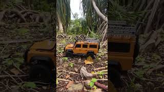 MN 111 Landrover Defender D110 RC Car Crawler 1:18 #rc car #rccrawler