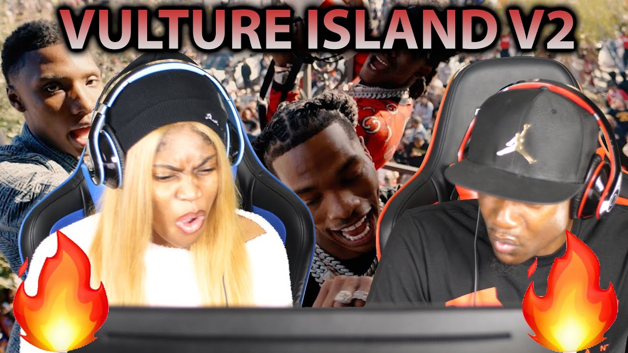 Rob49 ft Lil Baby - Vulture Island V2 (Official Video) REACTION