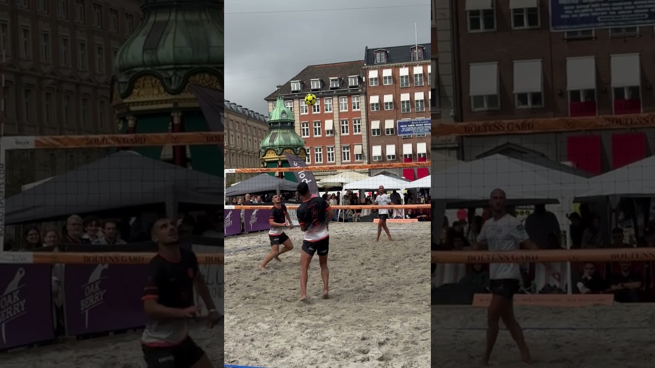 Portugal Faces Italy in World Footvolley Tournament in Copenhagen