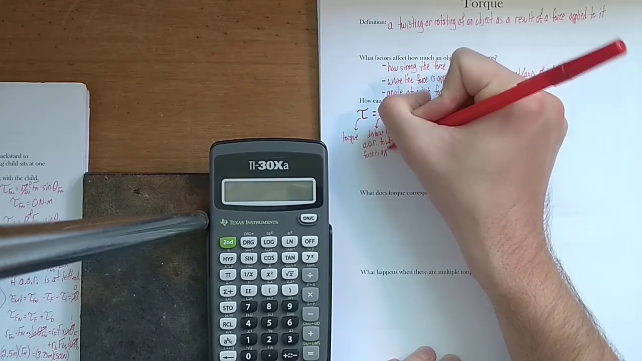 AP Physics 1 Rotational Motion Unit: Torque #1 - YouTube
