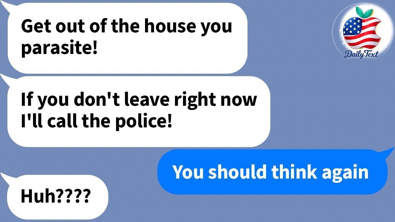 【Apple】 Unaware that I was helping my family, my sister-in-law kicks me out of the house...