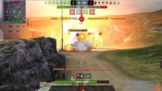 FV215b 183 ФУГАСЫ ОТ БАБАХИ НАРЕЗКА ХЕШ ВЫСТРЕЛОВ ТАНКИ TANKS WORLD OF TANKS BLITZ FAILS ТОП HESH