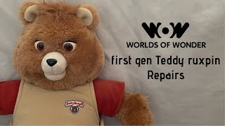First gen teddy ruxpin repairs