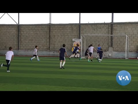 Syrian Children Compete in 'Camps World Cup'