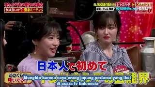 Highlight Ketenaran Haruka di Indonesia tayang di TV Jepang (SUB INDO)
