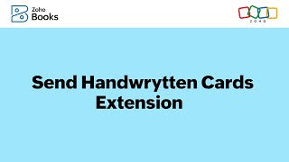 Send Handwrytten Cards Extension in Zoho Books screenshot 3