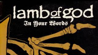 Lamb Of God - In your words HD GUITAR BACKING TRACK (Drums, bass and vocals)