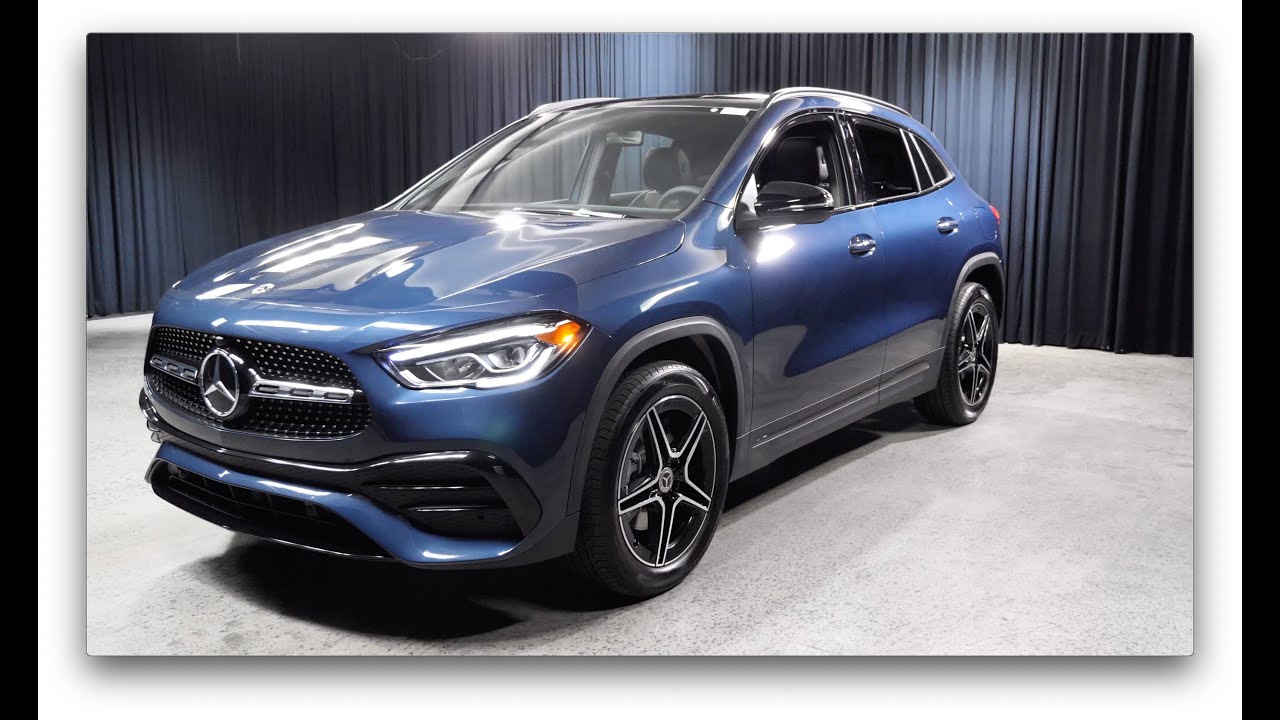 2021 Blue Metallic Mercedes-Benz GLA 250 SUV - 2021 GLA SUV - M18391 (SOLD) - YouTube