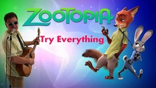 Video thumbnail of "Disney Zootopia - Shakira -  "Try Everything" ( #Cover by Enyedi Sándor )"