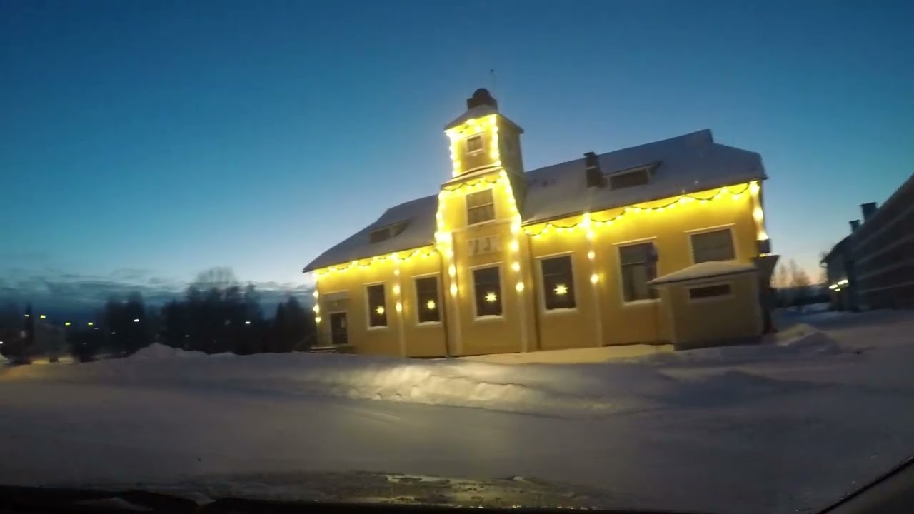 Kemijärvi, small city in Finnish Lapland