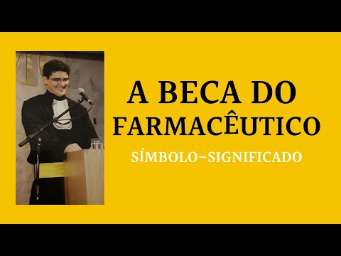 [41/90] O que a cor amarela simboliza na Beca do Farmacêutico | INÁCIO LOUVAIN