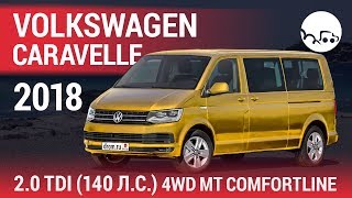 Volkswagen Caravelle 2018 2.0 TDI (140 л.с.) 4WD MT Comfortline - видеообзор Volkswagen Caravelle 2018 2.0 TDI (140 л.с.) 4WD MT Comfortline - видеообзор