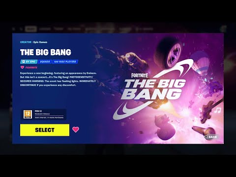 Fortnite Big Bang Event got Updated!