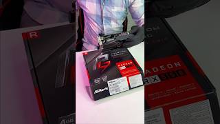80$ 4GB mini Graphics Card l asrock RX 550 #shorts