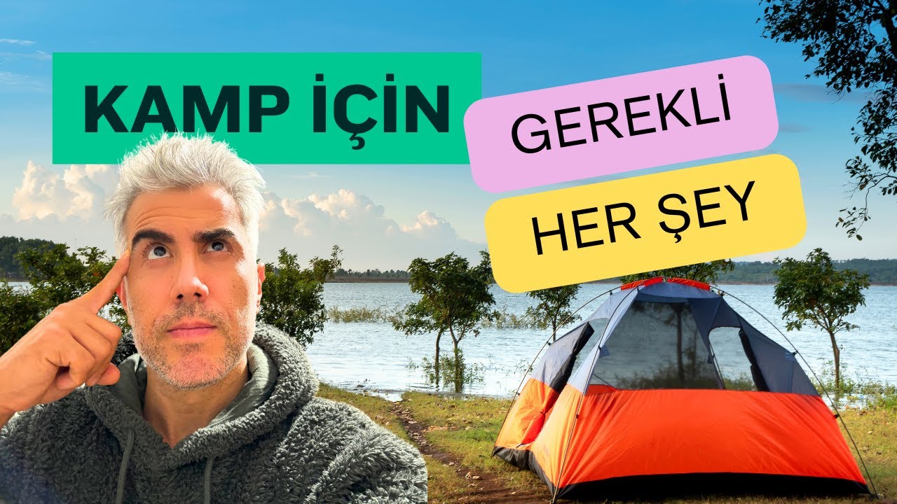 Kamp Malzemeleri ve Kampçılık. Onlarca Malzemeye Gerek Yok!