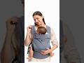 Super Cozy Baby Carrier 😍No Back Pain Baby Carrier 💪👶#shorts #newborn #babycare #amazonfinds