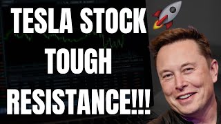 🔥 TESLA STOCK TOUGH RESISTANCE!! TSLA, SPY, NVDA, AAPL, AMZN META, & QQQ INTRADAY PREDICTIONS!  🚀