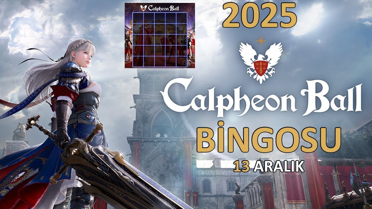 BDO 2025 Calpheon Şöleni Bingosu & Açıklamalarım