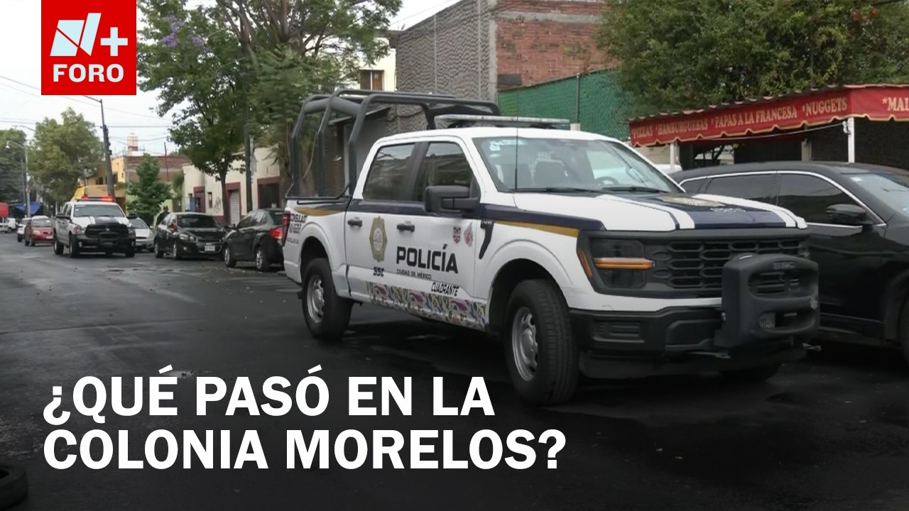 Balacera en la Colonia Morelos CDMX: Reportan disparos y fuerte movilización policiaca