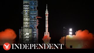 Live: China launches rocket carrying three astronauts to Tiangong space station
