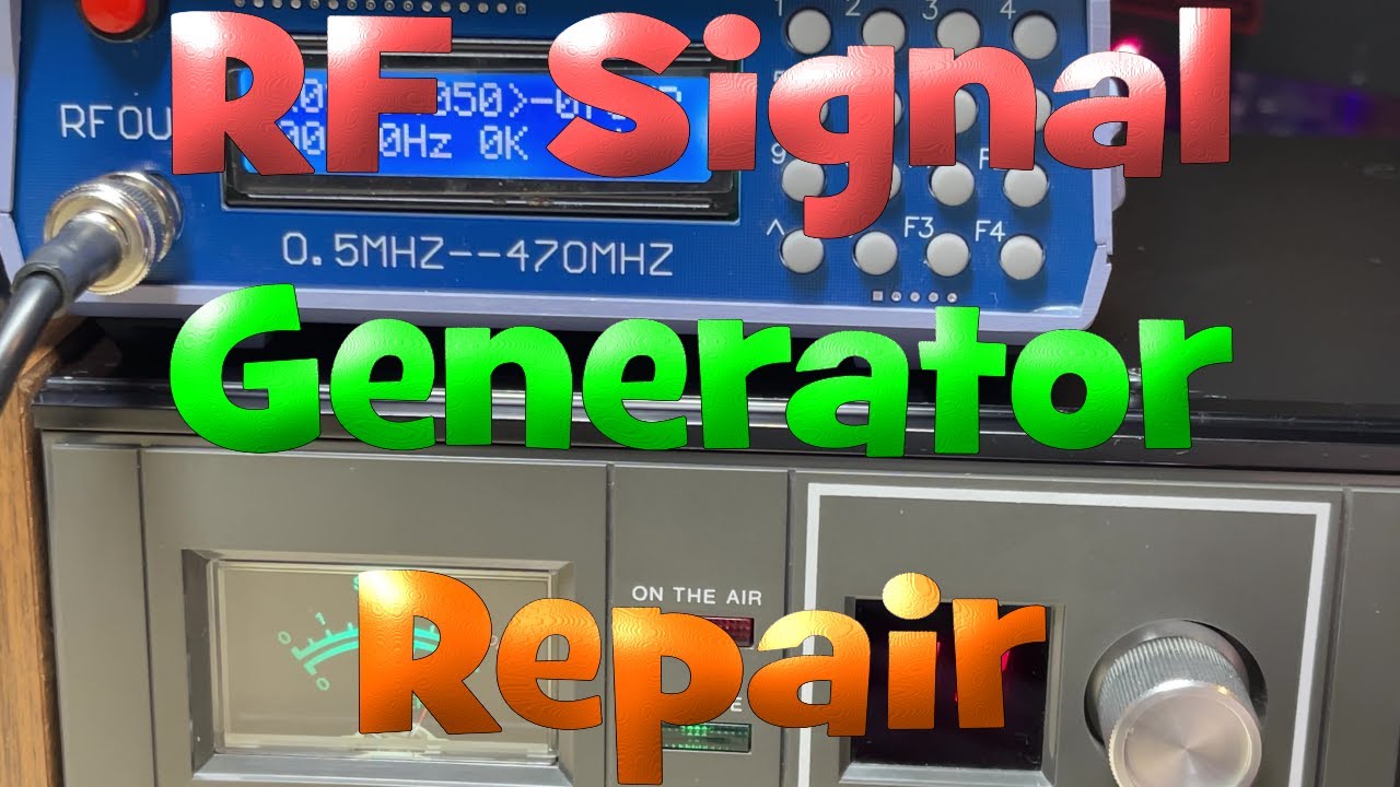 EP 121 Can i fix it ? RF Signal Generator repair. YouTube