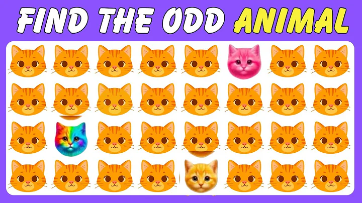 Find the Odd One Out - Animal Edition🐶🐸🙉 | Easy, Medium, hard - 40 Ultimate Levels | Quiz Crocoo