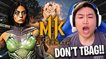 Making TOXIC Teabagger RAGE QUIT!! - Mortal Kombat 11: Aftermath